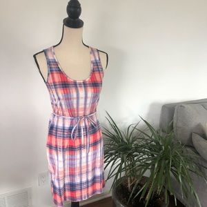 Eddie Bauer NWT Midi Plaid Dress